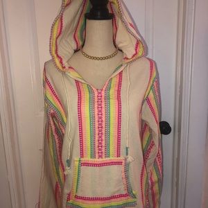 Bright Pastel Baja Hoodie - Bright & Cheery!